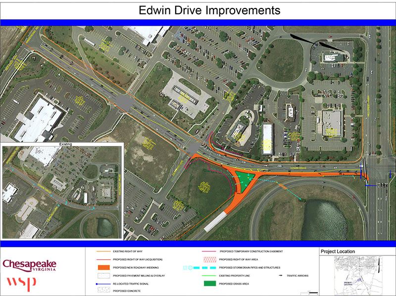 Edwin Drive Improvements | Chesapeake, VA