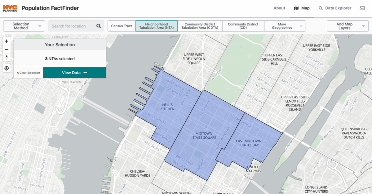 POPULATION: NYC Census FactFinder Update