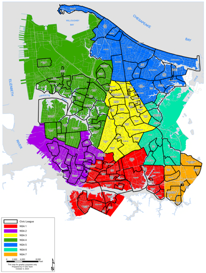 Neighborhood Service Areas | City of Norfolk, Virginia