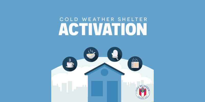 City of Austin Activates Cold Weather Shelters Saturday-Tuesday, Jan. 13-16