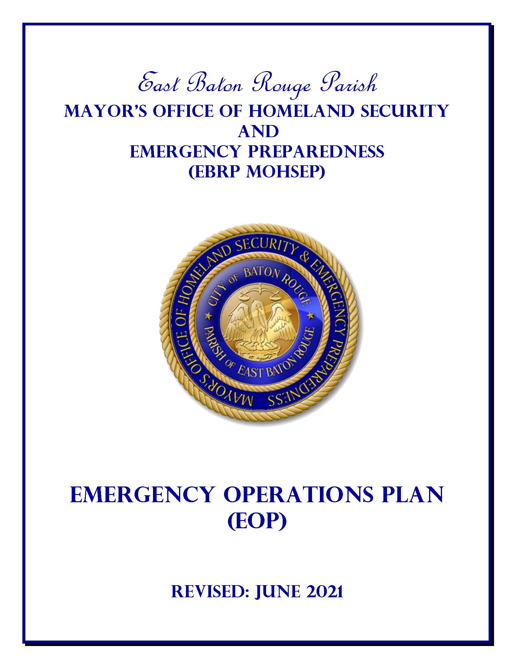 East Baton Rouge Parish Emergency Operations Plan