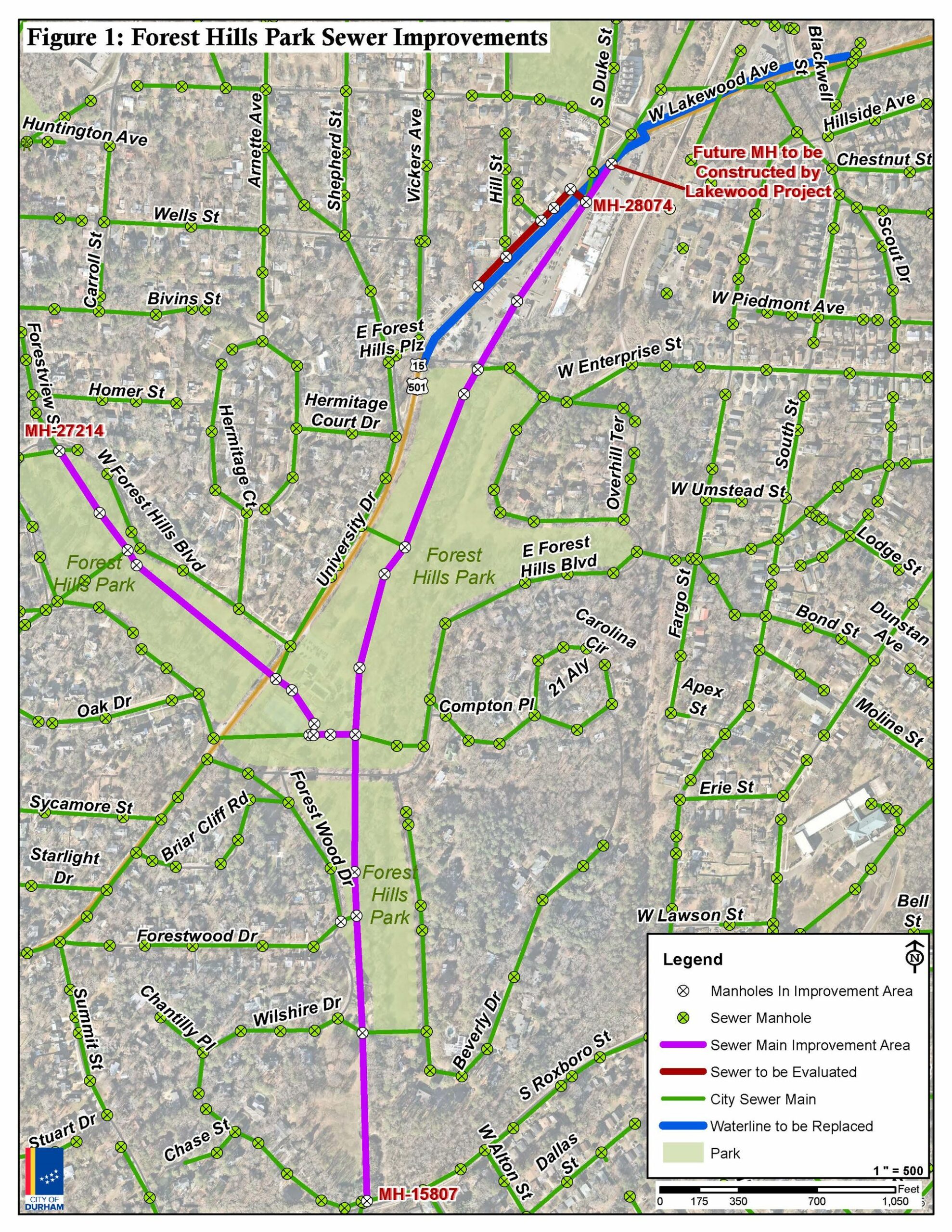 Forest Hills Park Sewer Improvements