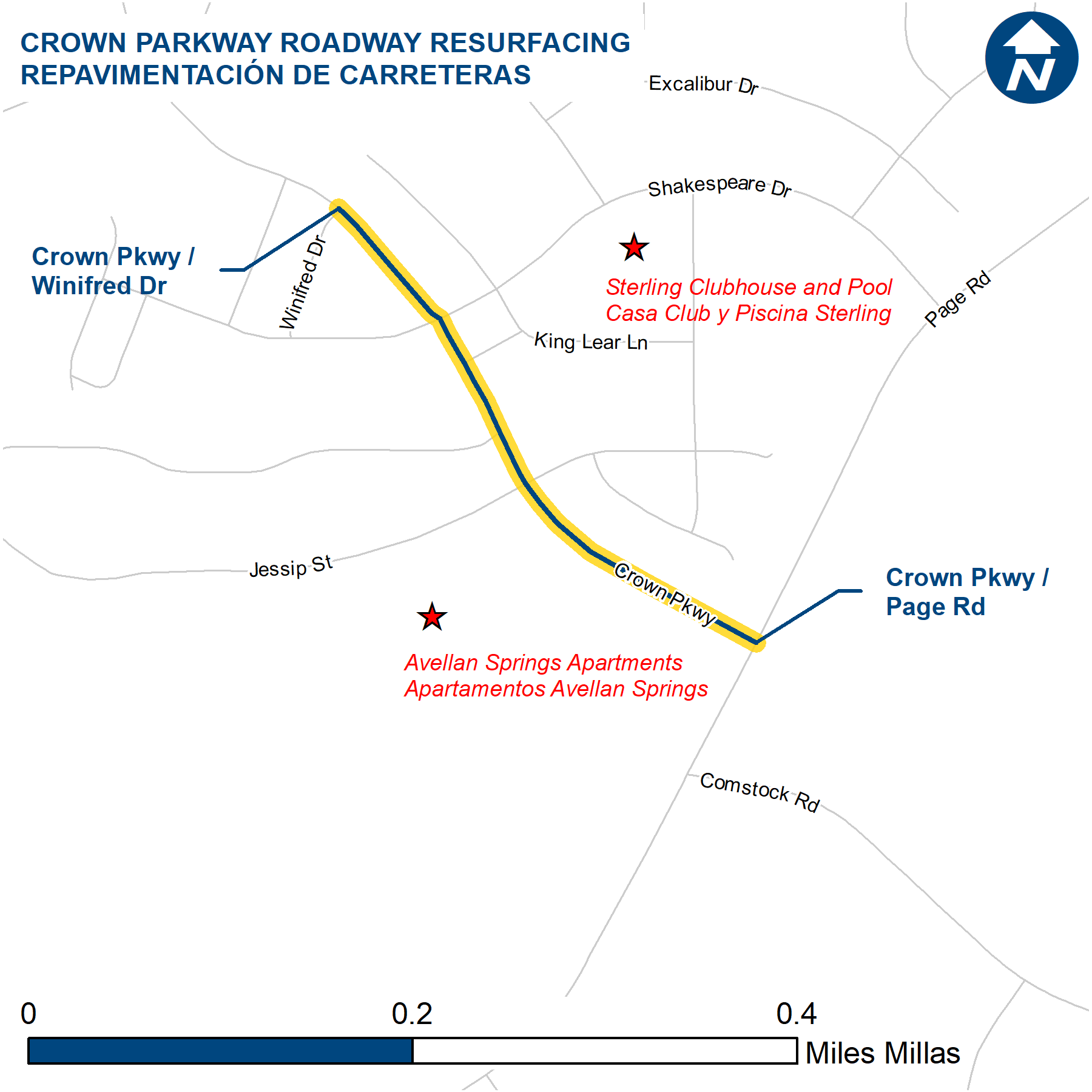 Crown Pkwy Resurfacing | Durham, NC