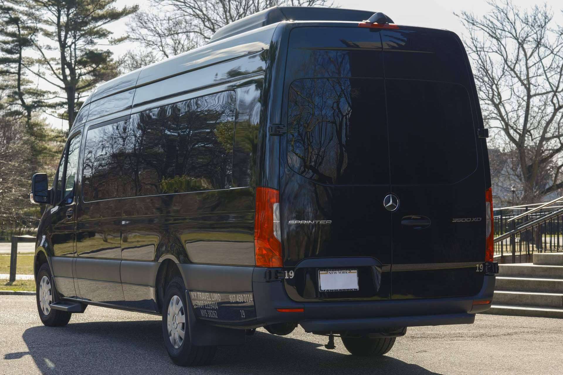 Sprinter van transportation services in New York. The premier choice