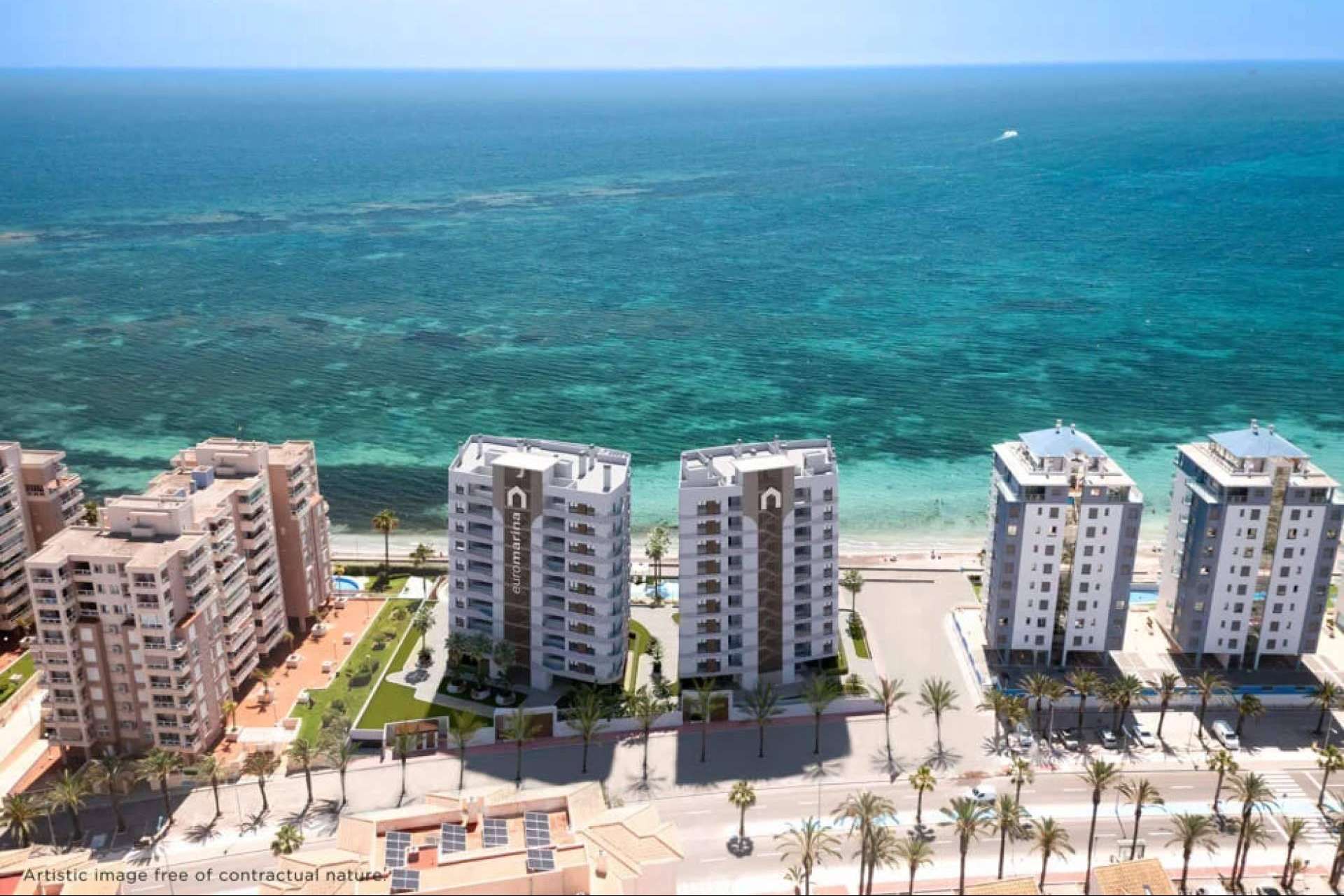 Wide variety of properties in La Manga with all the comforts for a luxury stay, with Euromarina